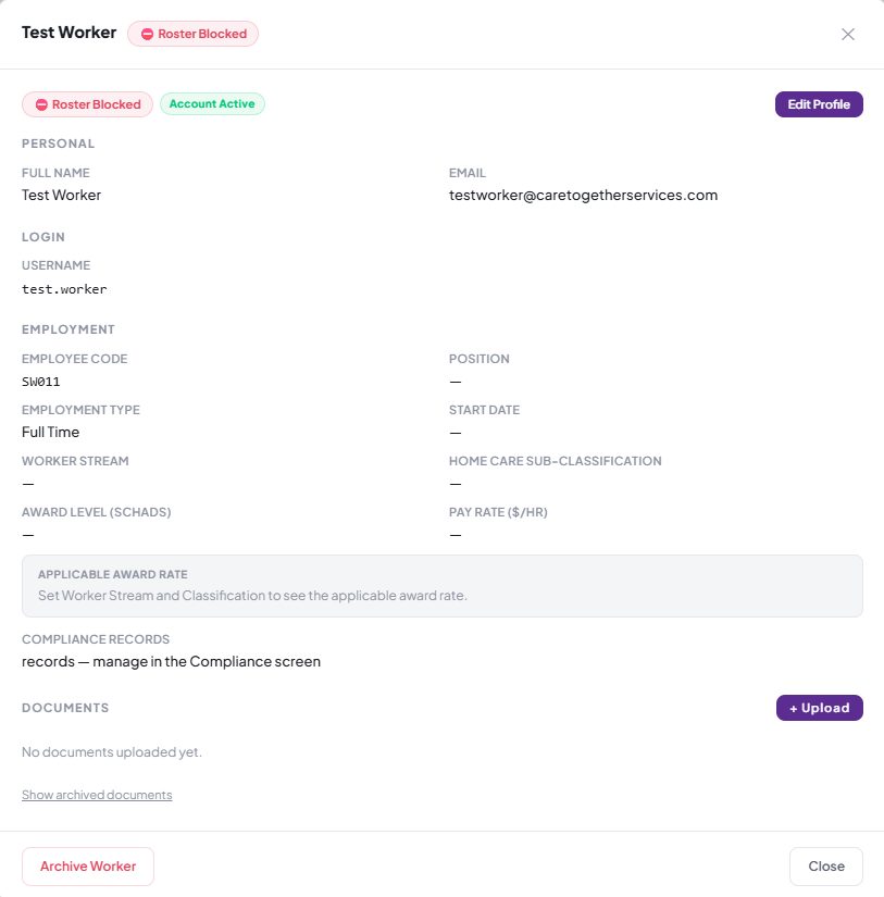 RaddeCare+ compliance tracking